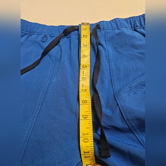 FIGS-Scrubs Cargo Pants Women's Size M/S Blue with Drawstring Waist - Picture 4 of 10